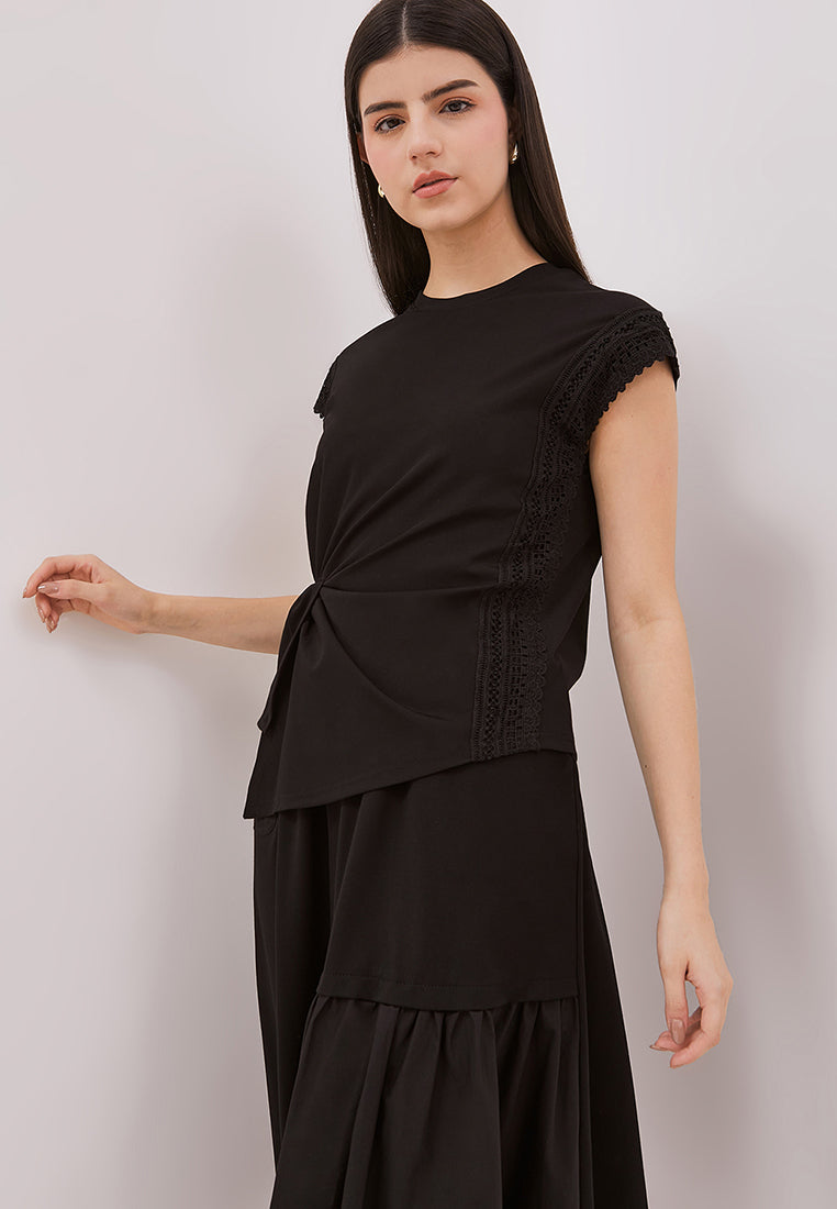 June Top - Tencel Raglan Sleeves Top