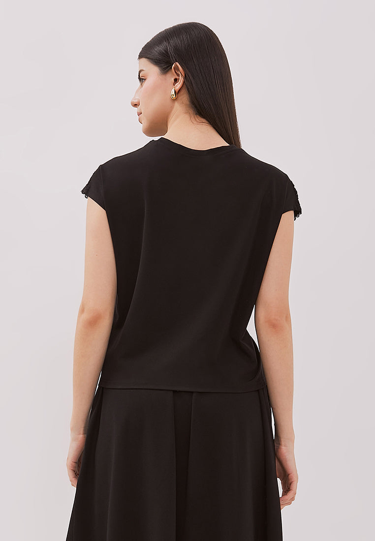 June Top - Tencel Raglan Sleeves Top