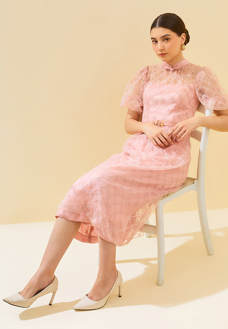 Rosheen Cheongsam Dress (Pre-Order)