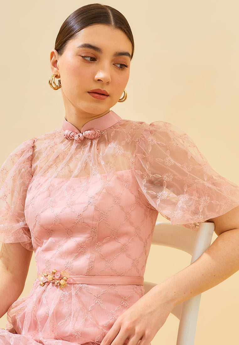 Rosheen Cheongsam Dress (Pre-Order)