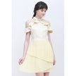 ESYE - Winslet Cheongsam Dress | Cold Shoulder Ruffles Dress