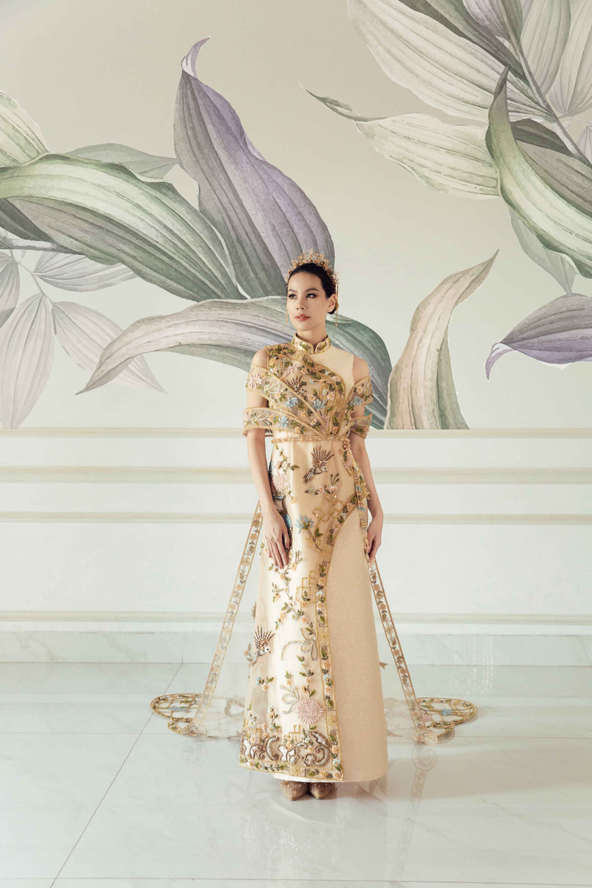 Eleynora Sangjit Dress (Rent)
