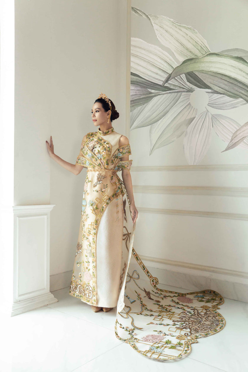 Eleynora Sangjit Dress (Rent)