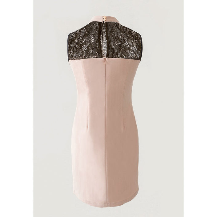 Tiffany Cheongsam Dress - Fitted Lace Dress