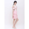 ESYE - Winslet Cheongsam Dress | Cold Shoulder Ruffles Dress