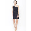 Toga Shift Dress - Bodycon Asymmetrical Dress
