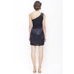Toga Shift Dress - Bodycon Asymmetrical Dress