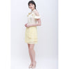 ESYE - Winslet Cheongsam Dress | Cold Shoulder Ruffles Dress