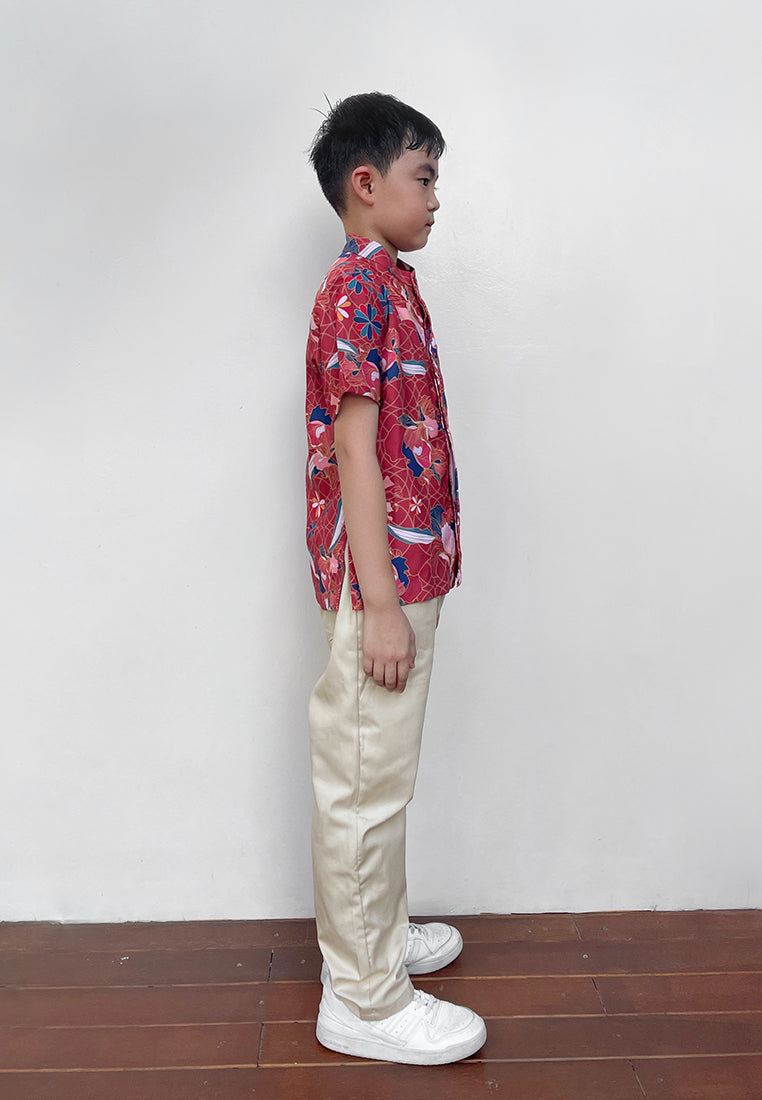 Avenly Boy Shirt – Boys Cheongsam Ethnic Shirt (Pre-Order)
