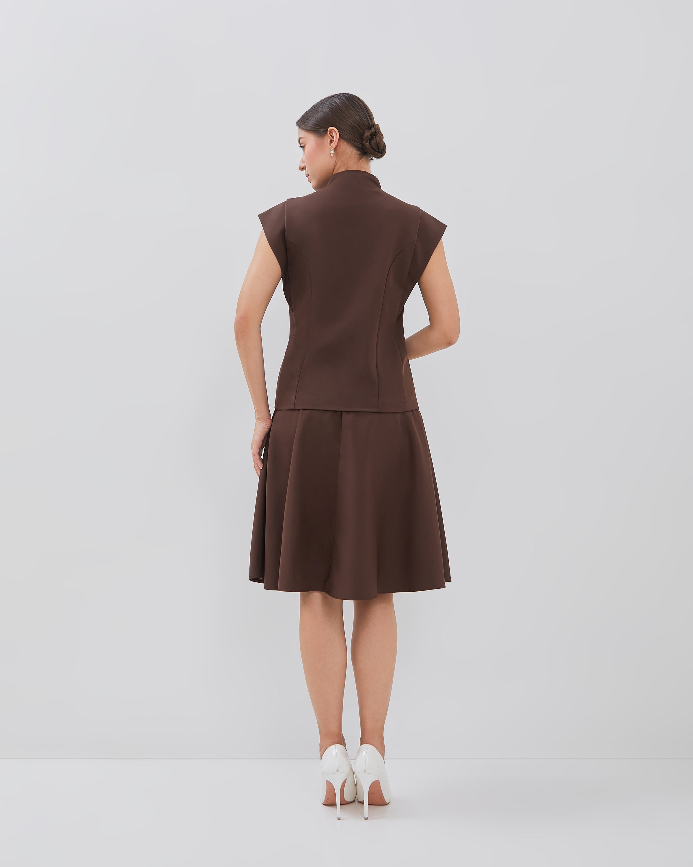Azel Top - Blazer-inspired Top