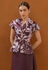 Anya Top - Fit & Flare Customize Printed Top (Pre-Order)