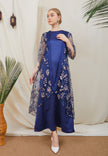 Briyana Lace Outer – Long Asymmetrical Floral Lace Outerwear