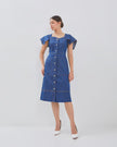 Collete Dress - Comfy Denim Fabric (Pre-order)