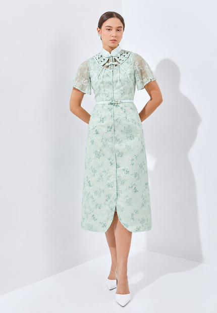 Lemish Cheongsam Dress - Classic Fit Bodice Dress (Pre-Order)