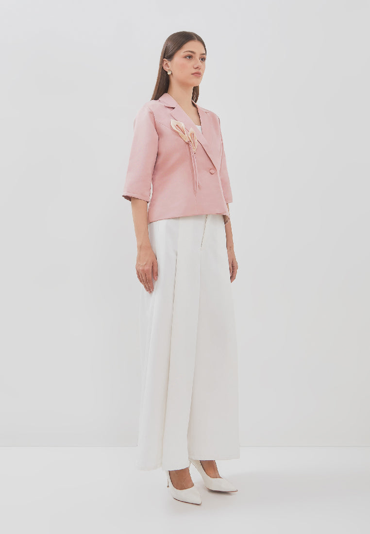 Colina Outer - V-neckline Classic Blazer (Pre-order)