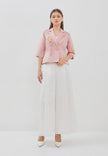 Colina Outer - V-neckline Classic Blazer (Pre-order)