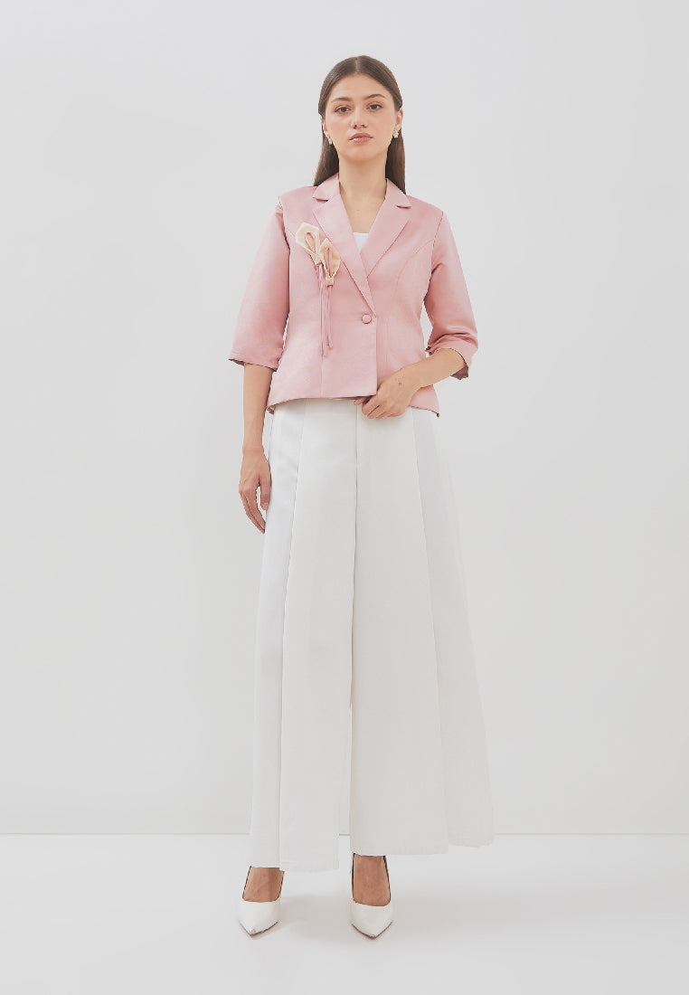 Colina Outer - V-neckline Classic Blazer (Pre-order)