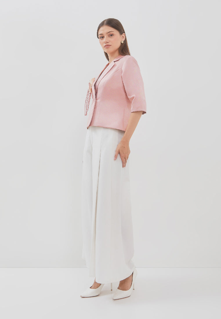 Colina Outer - V-neckline Classic Blazer (Pre-order)