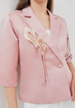 Colina Outer - V-neckline Classic Blazer (Pre-order)