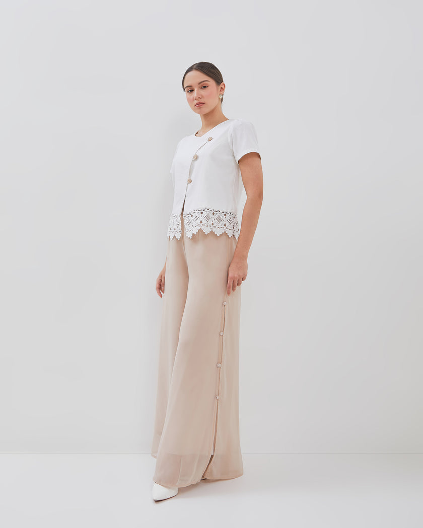 Delia Top - Loose-fitting with Linen Fabrics (Pre-order)