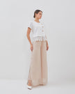 Delia Top - Loose-fitting with Linen Fabrics (Pre-order)