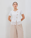 Delia Top - Loose-fitting with Linen Fabrics (Pre-order)