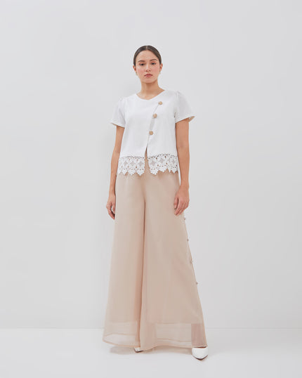 Delia Top - Loose-fitting with Linen Fabrics (Pre-order)