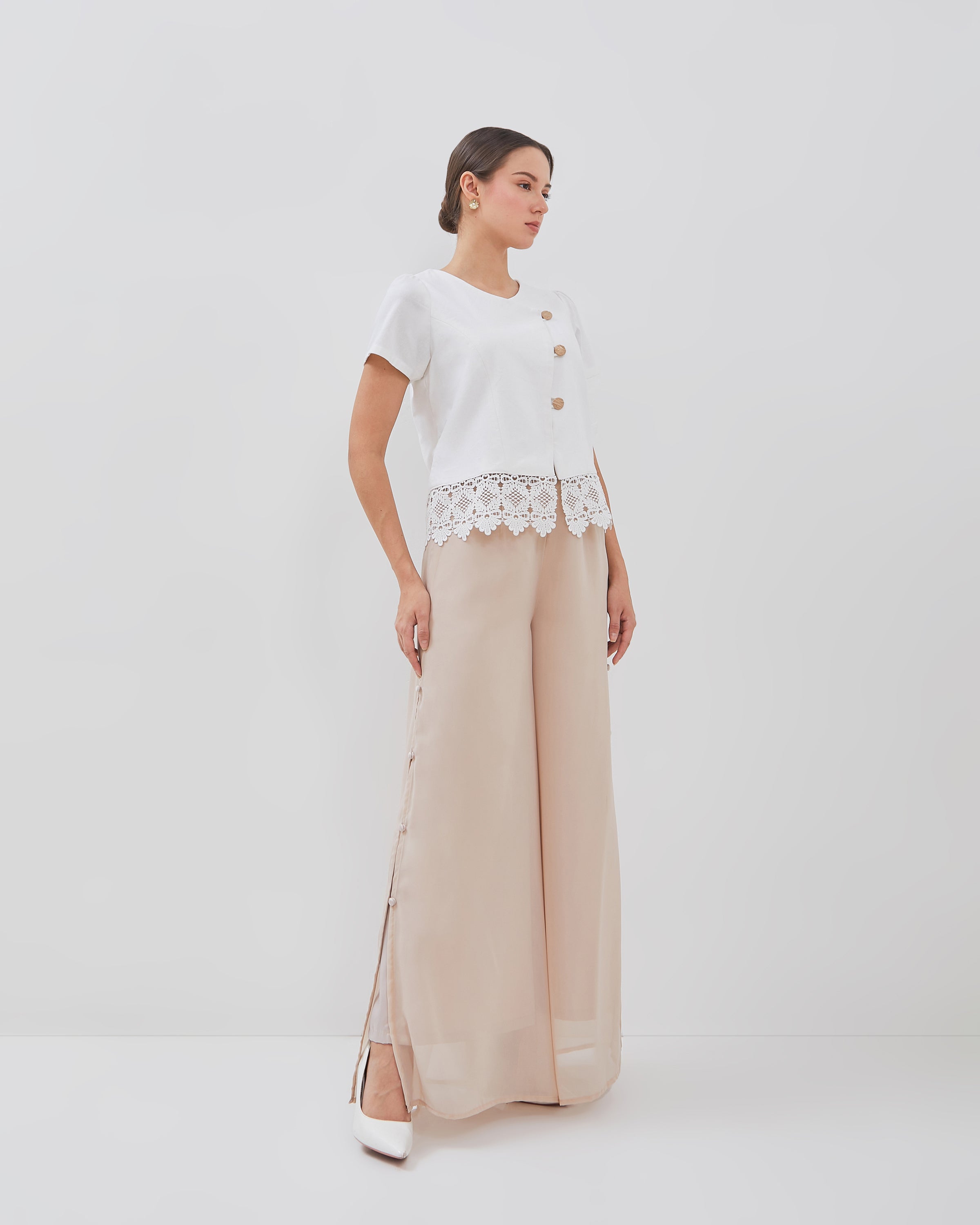 Yara Pants - Long Wide-leg Pants (Pre-order)