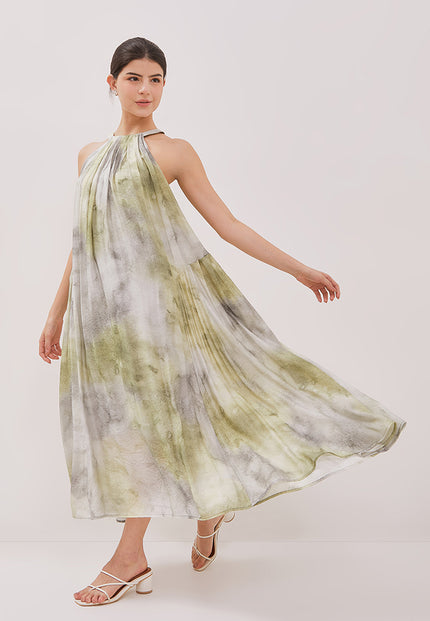 Doris Dress - Halter Neck Maxi Dress