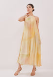 Doris Dress - Halter Neck Maxi Dress