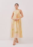 Doris Dress - Halter Neck Maxi Dress