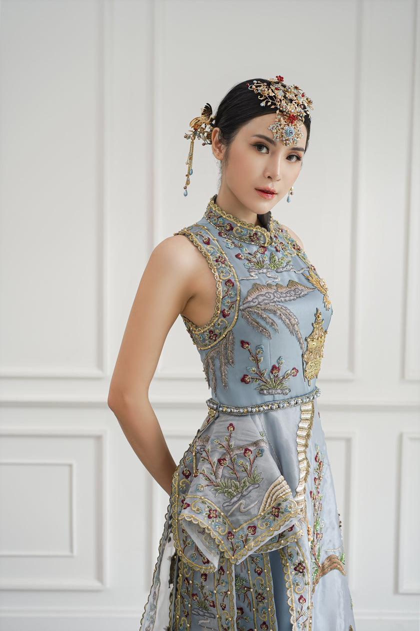 Clarisse Sangjit Dress (Rent)