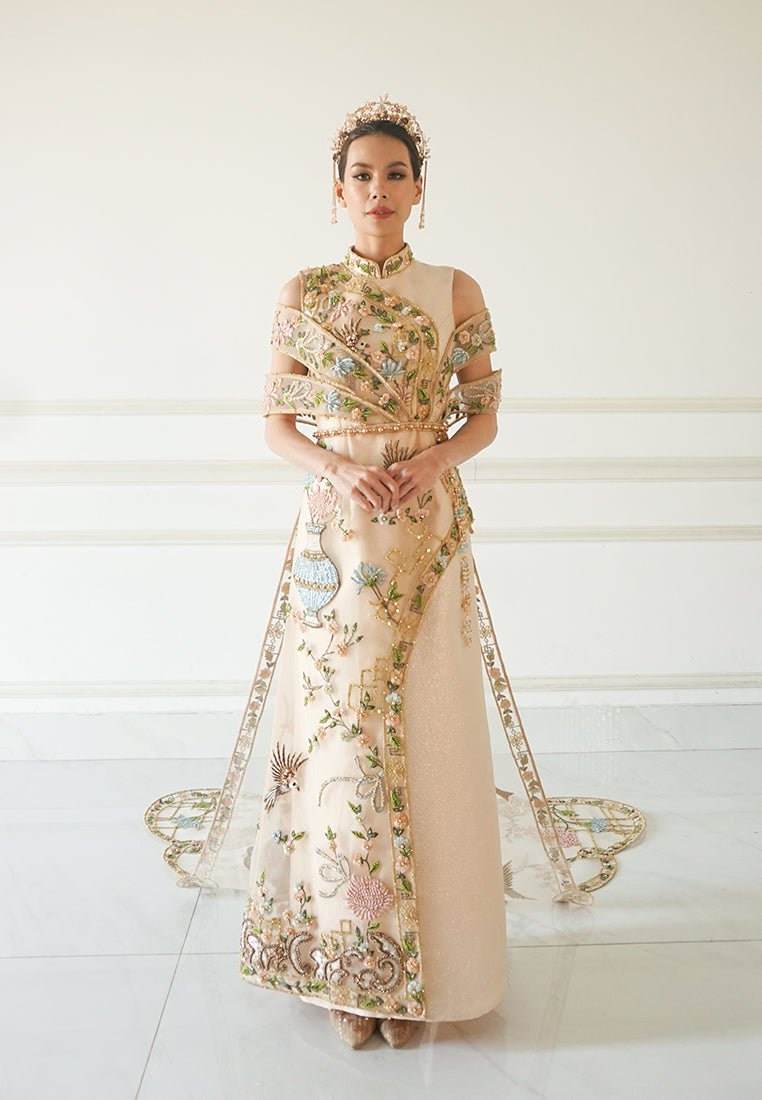 Eleynora Sangjit Dress (Rent)