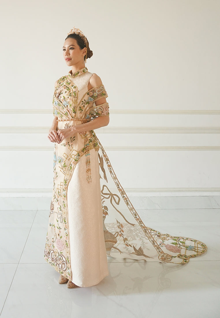 Eleynora Sangjit Dress (Rent)
