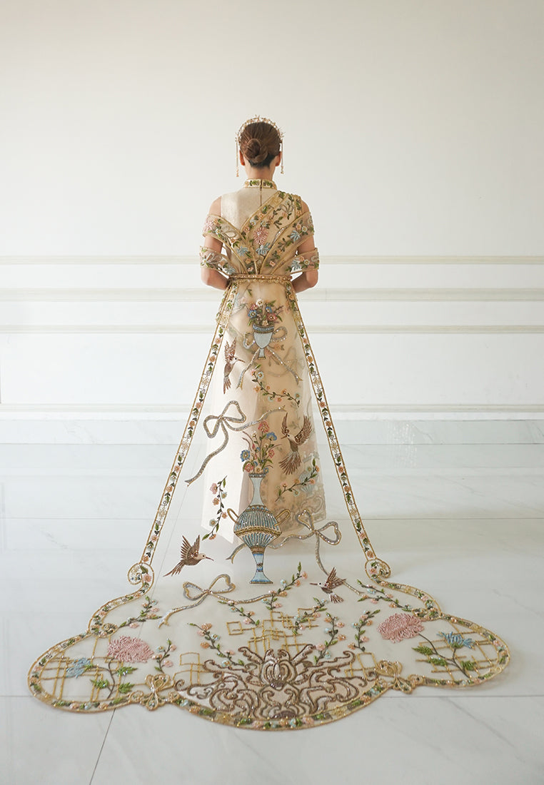 Eleynora Sangjit Dress (Rent)