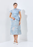 Eyvva Cheongsam Dress - Midi Fit Bodice Dress (Pre-Order)