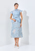 Eyvva Cheongsam Dress - Midi Fit Bodice Dress (Pre-Order)
