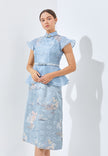 Eyvva Cheongsam Dress - Midi Fit Bodice Dress (Pre-Order)