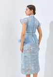 Eyvva Cheongsam Dress - Midi Fit Bodice Dress (Pre-Order)