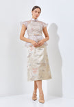 Eyvva Cheongsam Dress - Midi Fit Bodice Dress (Pre-Order)