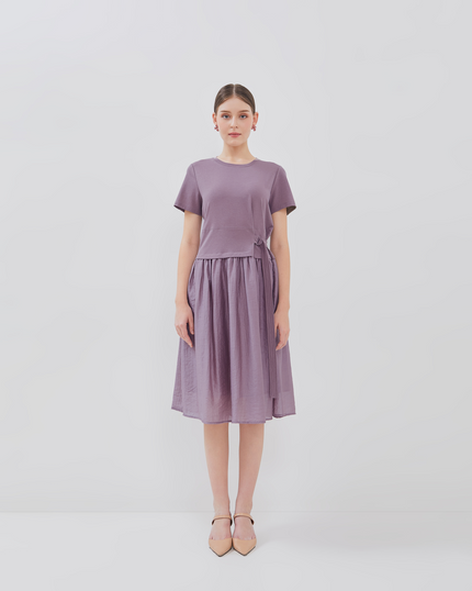 Odile Dress - Stylish Side Gesper Belt