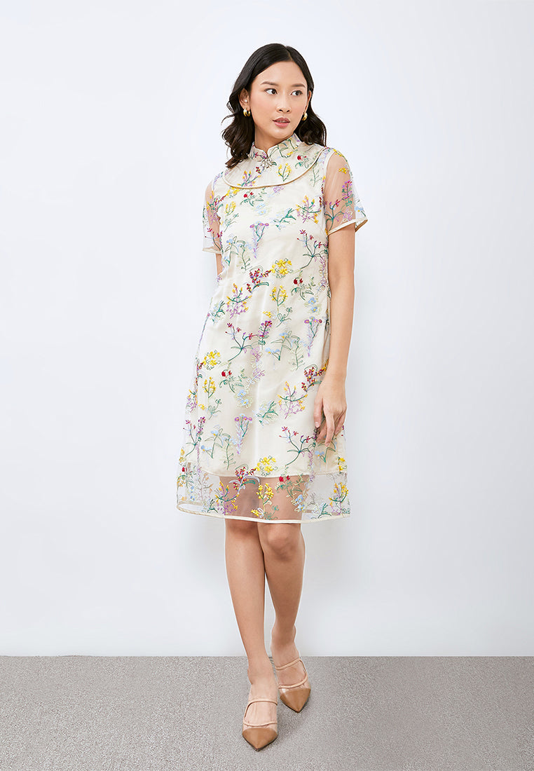 Fiorella Cheongsam Dress