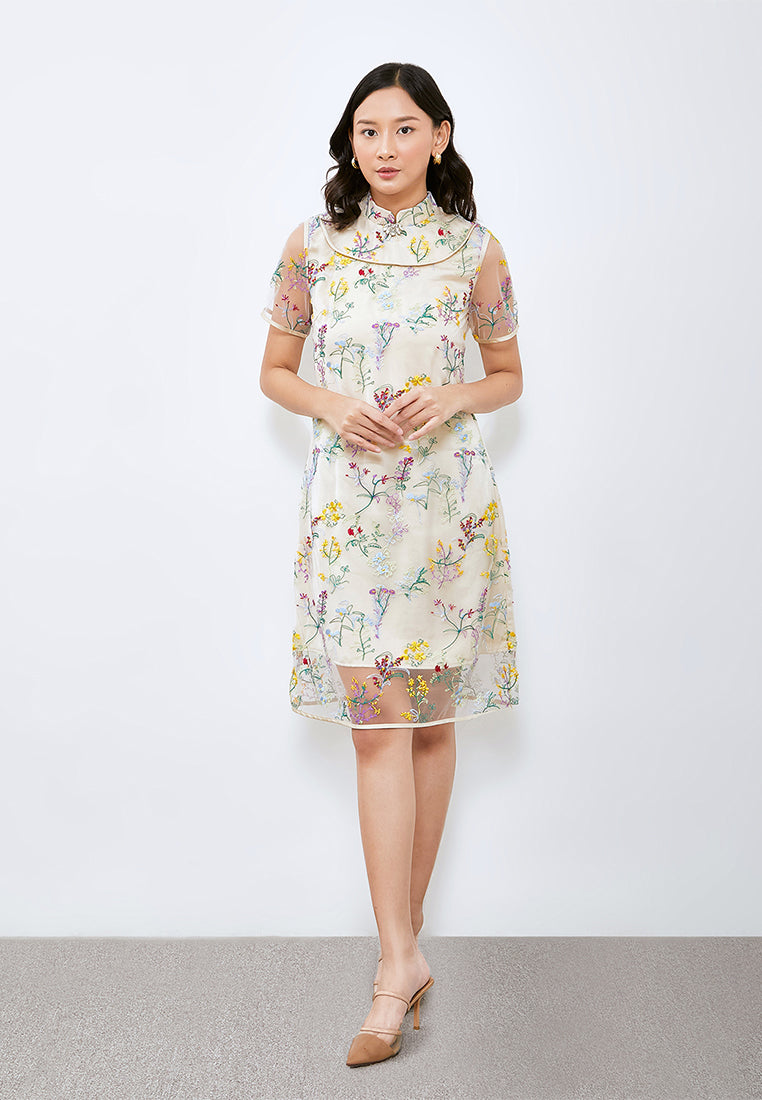 Fiorella Cheongsam Dress