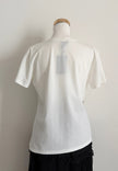 Floria Top - Casual Top with Floral Embroidery