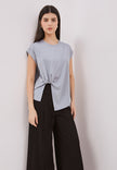Georgia Top - Draped Tencel Top