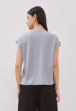 Georgia Top - Draped Tencel Top
