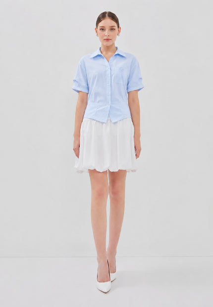 Neri Top - Classic Shirt Collar