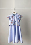 Little Breezy Dress - Girls Modern Oriental Dress (Pre-Order)