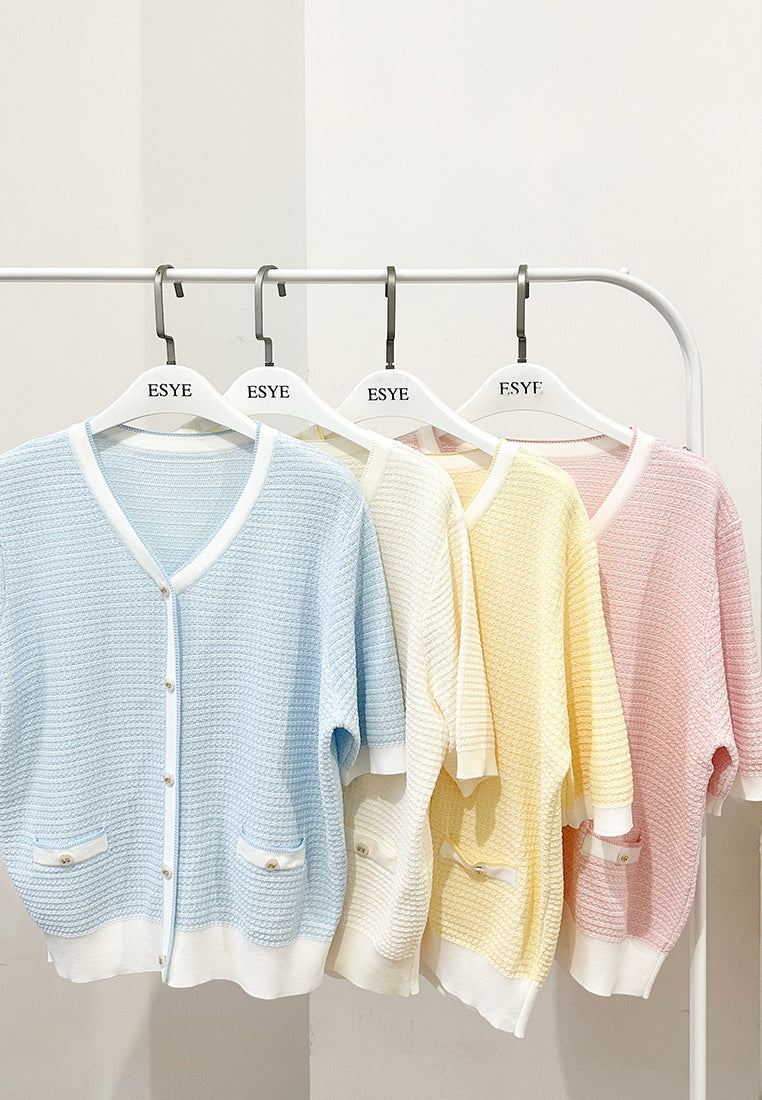 Chivy Top - Short Sleeve Knit Top