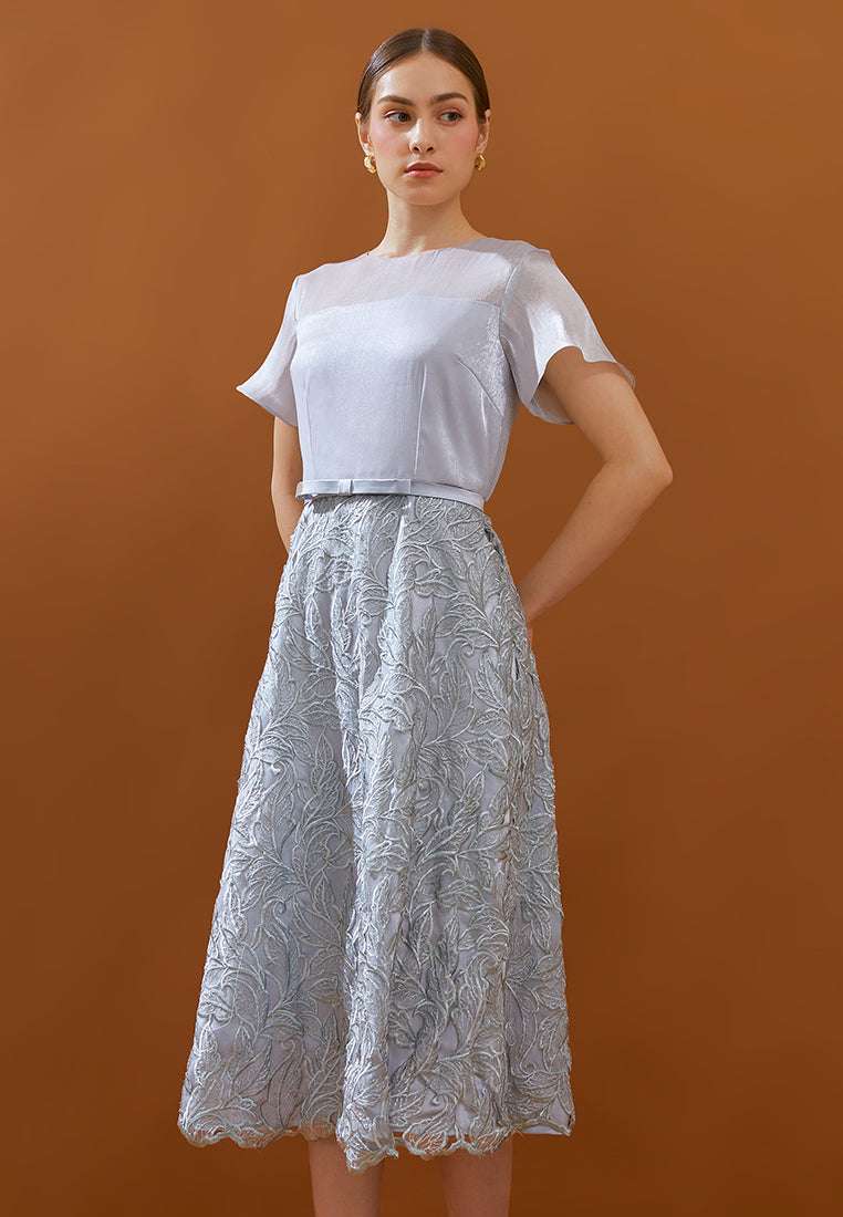 Isla Dress - Tulle Lace Fit & Flare Dress (Pre-Order)